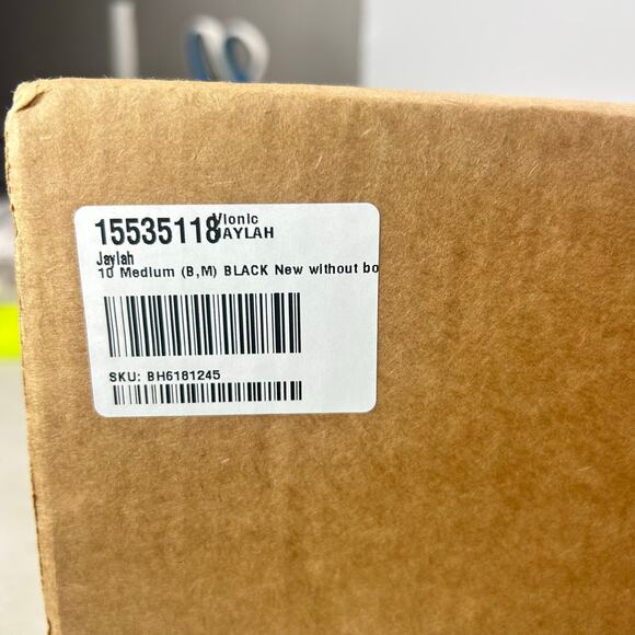 Vionic Jaylah Leather Wedge Platform Sandals Black Women's 10M Tried on - Picture 10 of 10